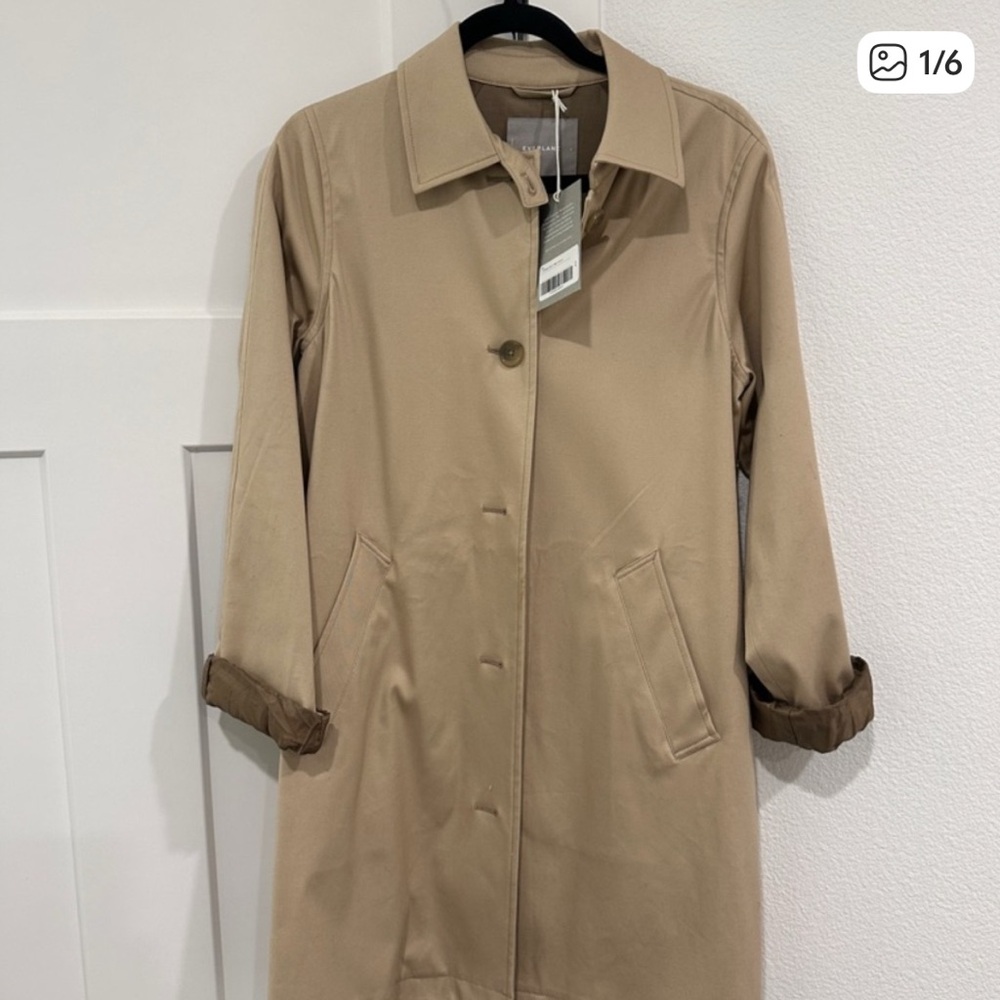 NWOT Everlane ‘The Mac Coat’